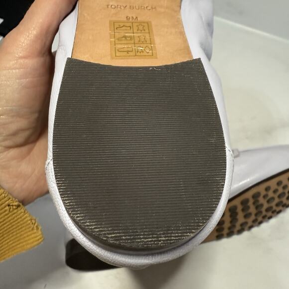 Tory Burch BALLET LOAFER Women’s US 9M Spring Lavender Napa Leather Flat - Picture 8 of 12